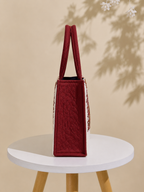 Mughal Muse Quilted Tote Bag 2