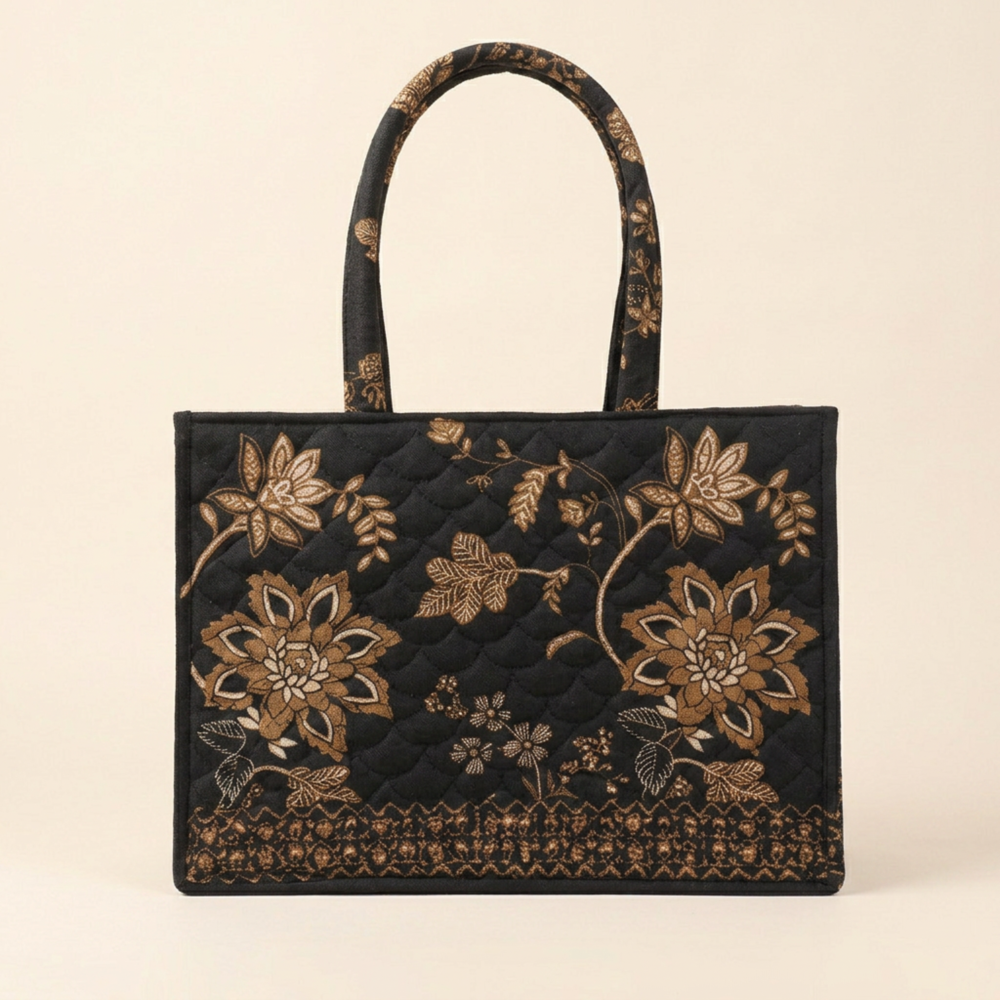 Floral Quilted Bag